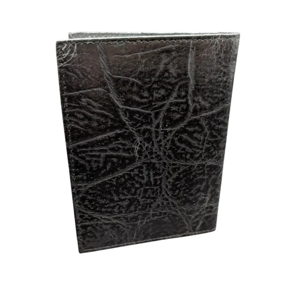 Vintage Prince Gardner Wallet Mens Black Leather Bi-Fold Billfold Preppy Casual